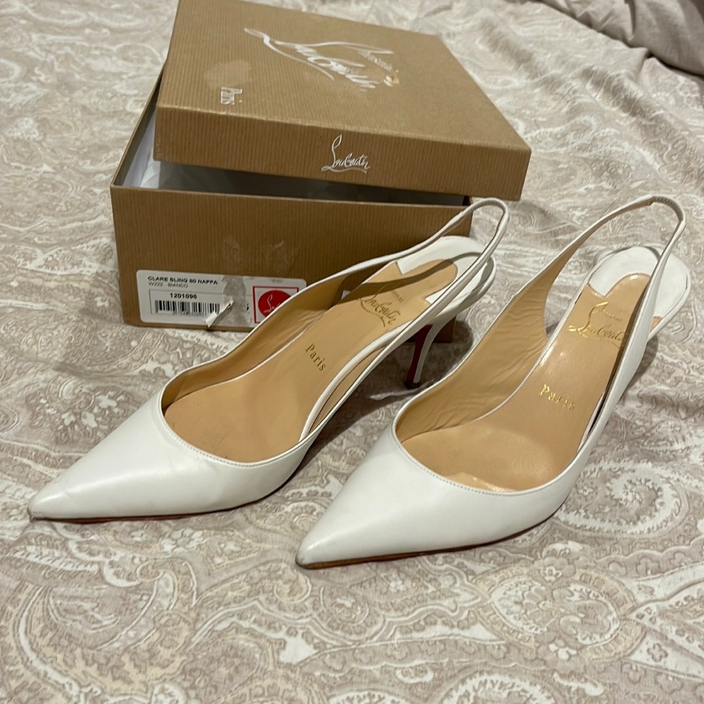 Christian Louboutins Clare Slingback 80